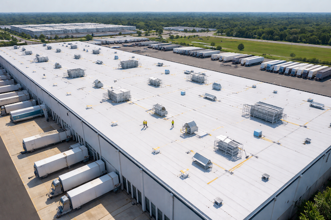 Warehouse Commercial Roofing in NJ